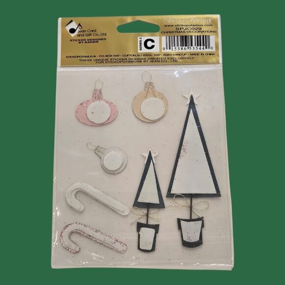 Jolee's Stickers Christmas Decorations Season Greetings Christmas Fun Noel Brads - Picture 8 of 9